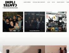 Print de um website